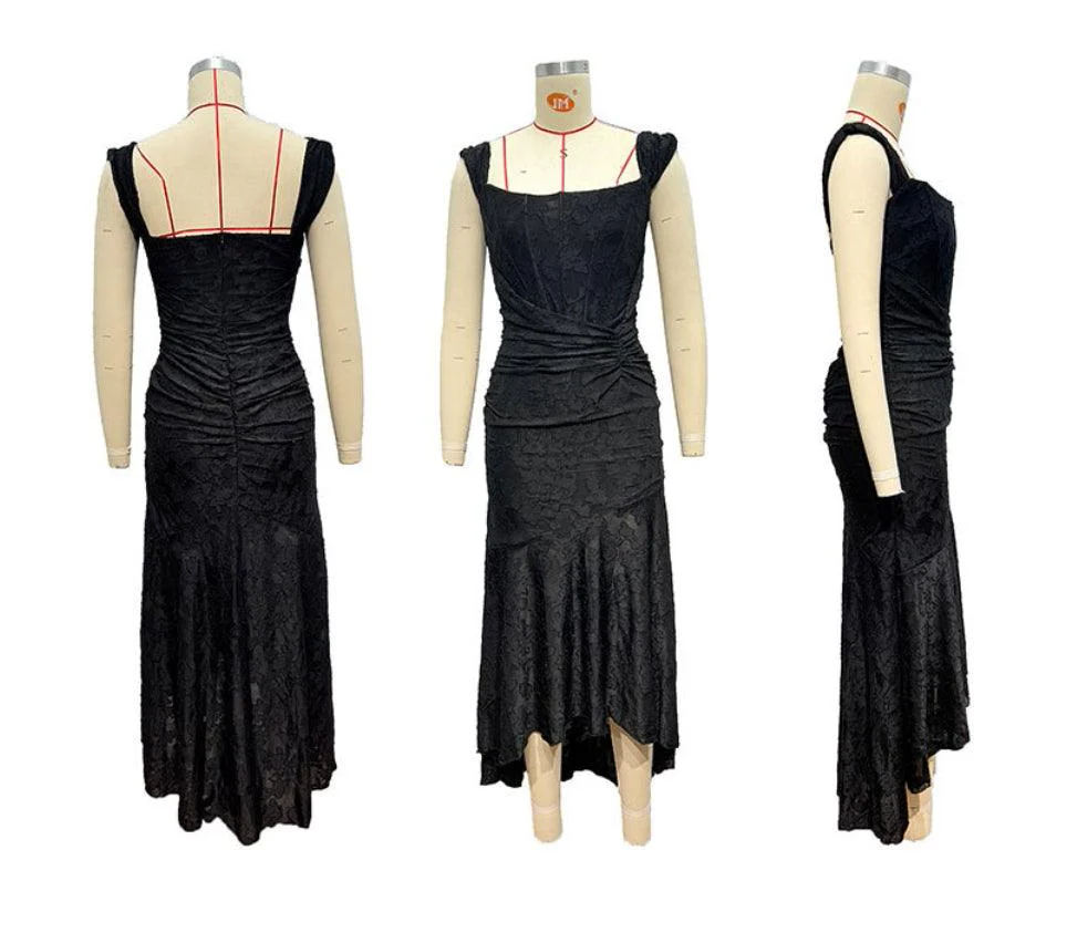 Black bell floral maxi dress Black bell floral maxi dress