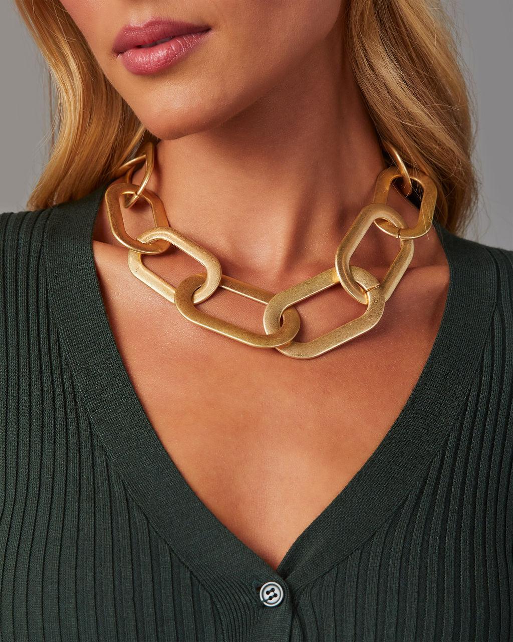 Sophina Oversized Chain Link Necklace Sophina Oversized Chain Link Necklace