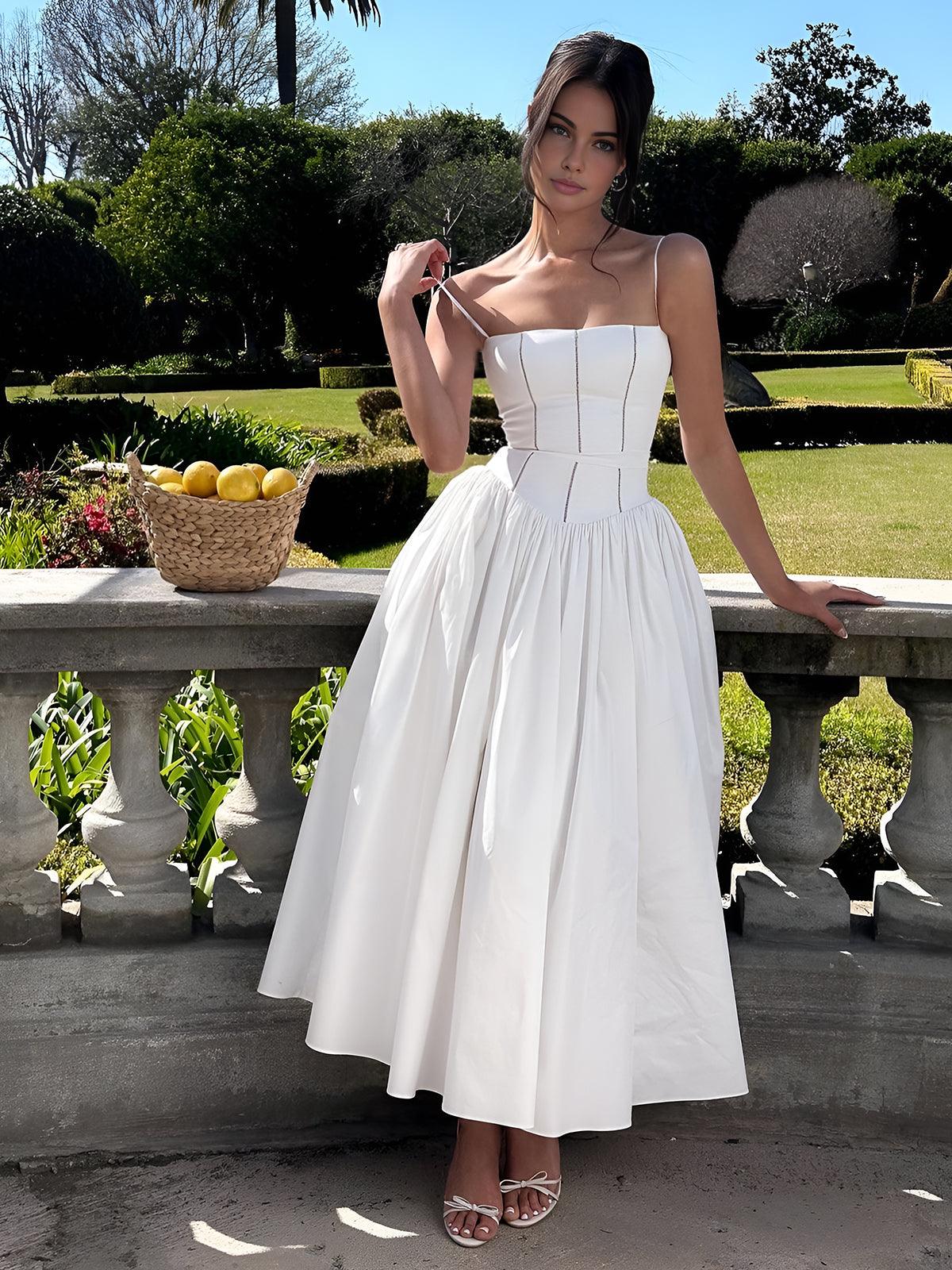 Serendipity Frenchy Flowy Long Dress Serendipity Frenchy Flowy Long Dress