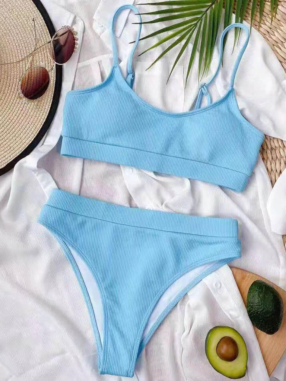 Fashionable U-Neck Tank Top Bikini Fashionable U-Neck Tank Top Bikini