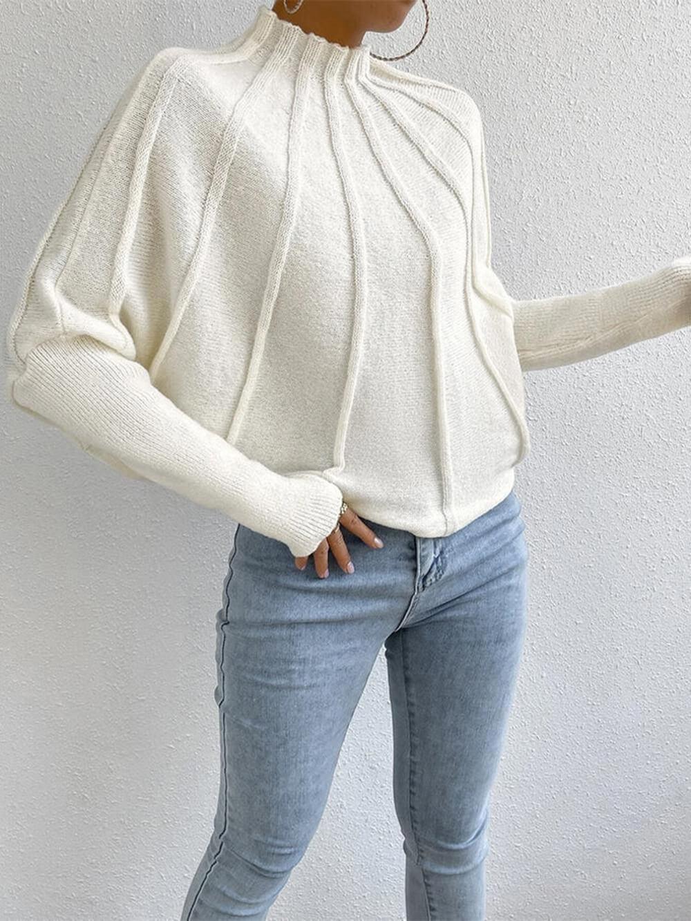 Simple Dolman Sleeve Sweater Simple Dolman Sleeve Sweater