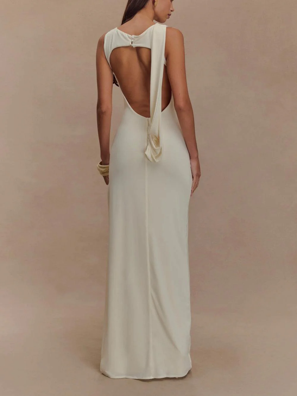 Slinky Drape Maxi Dress Slinky Drape Maxi Dress