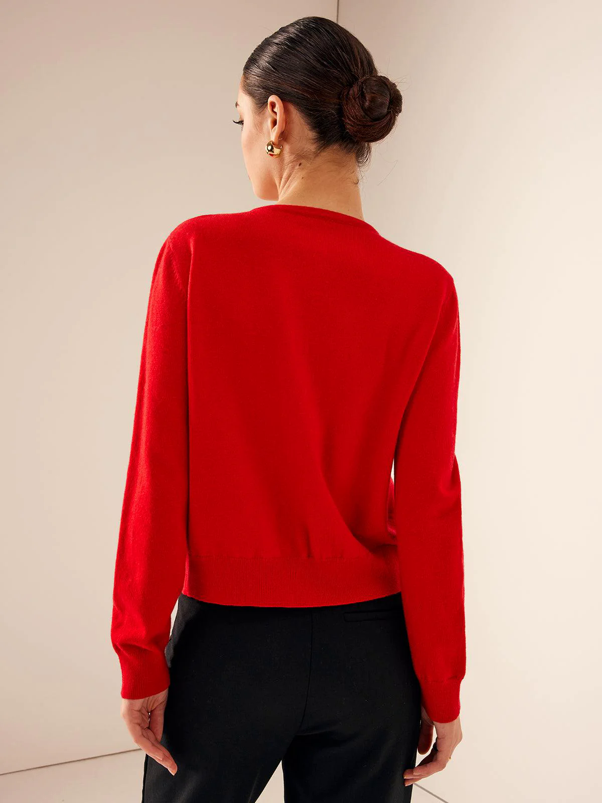 Button Down Cashmere-Blend Cardigan Button Down Cashmere-Blend Cardigan
