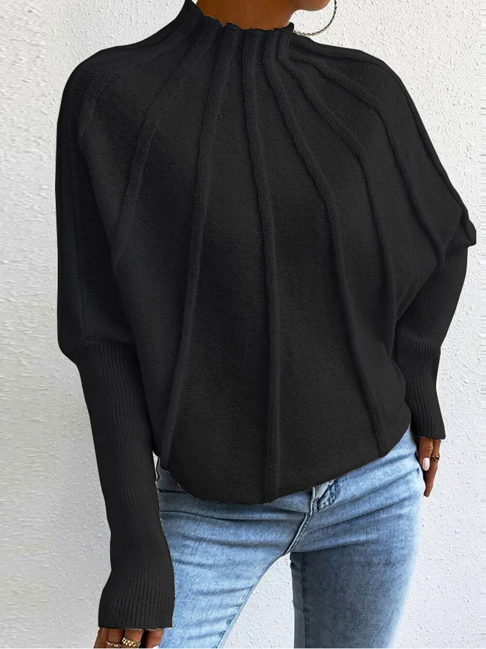 Simple Dolman Sleeve Sweater Simple Dolman Sleeve Sweater