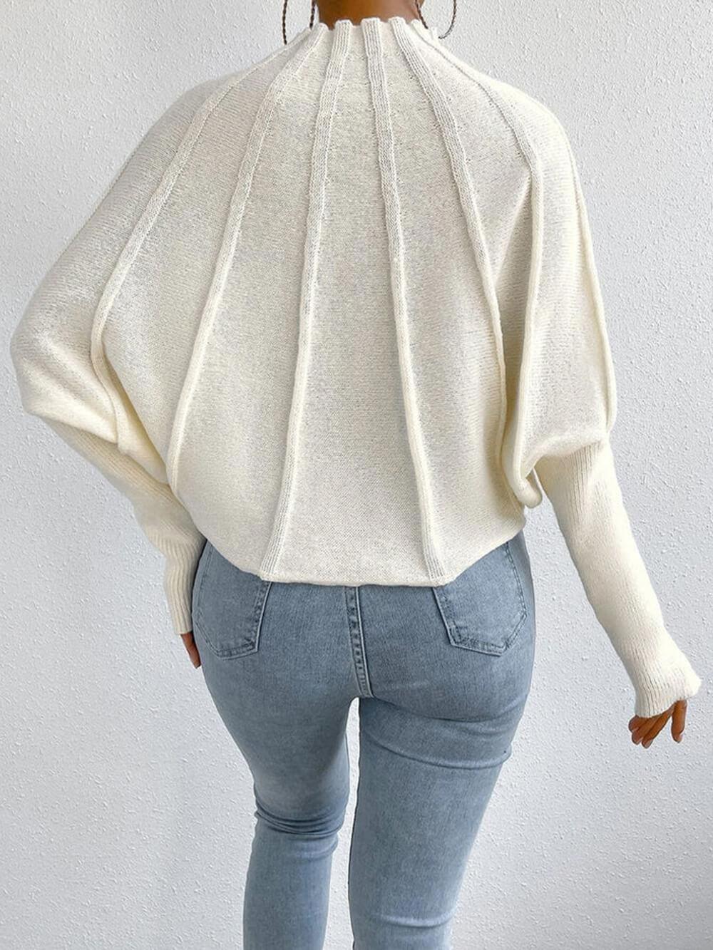 Simple Dolman Sleeve Sweater Simple Dolman Sleeve Sweater