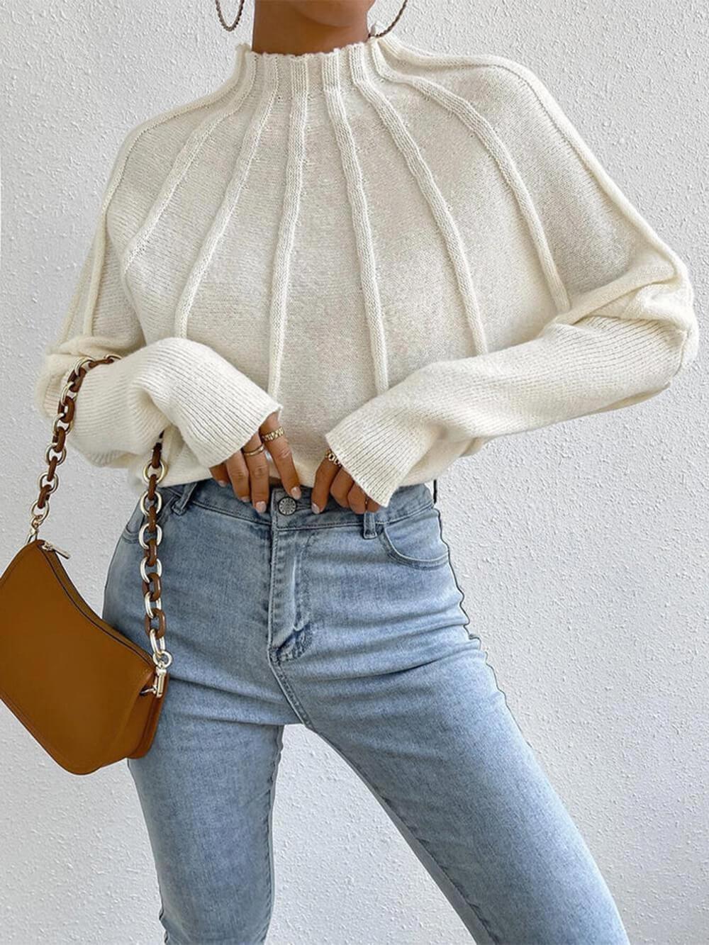 Simple Dolman Sleeve Sweater Simple Dolman Sleeve Sweater