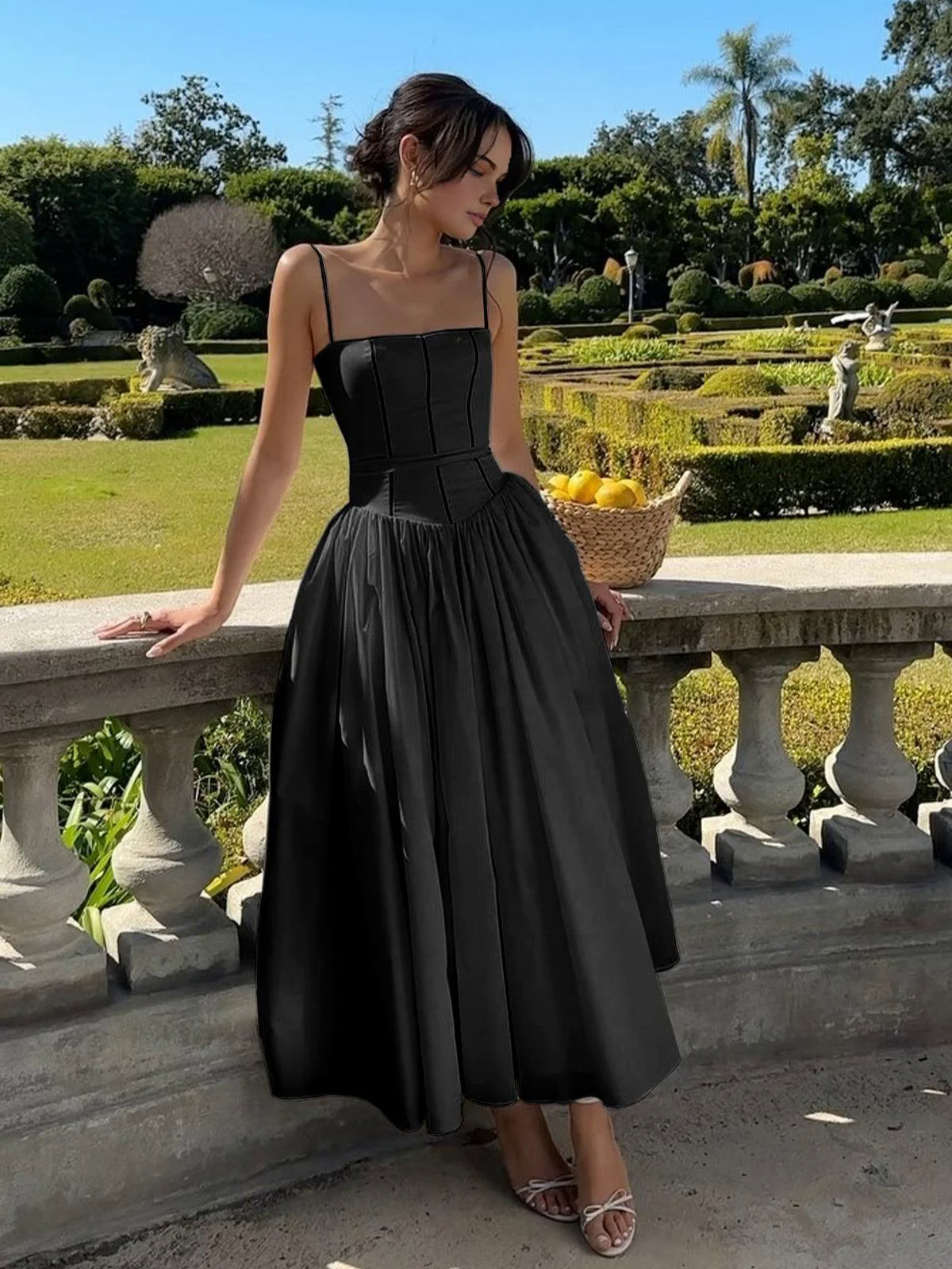 Serendipity Frenchy Flowy Long Dress Serendipity Frenchy Flowy Long Dress