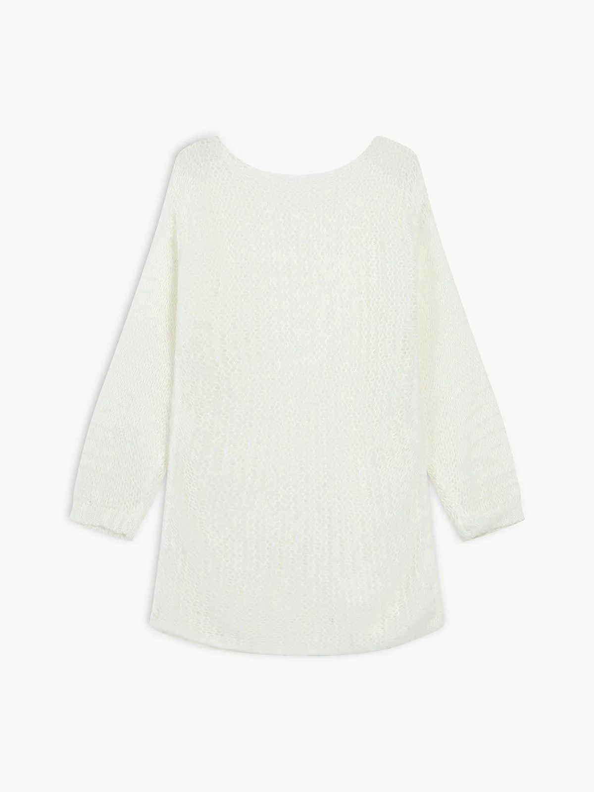 Open Knit Oversized Sweater Open Knit Oversized Sweater