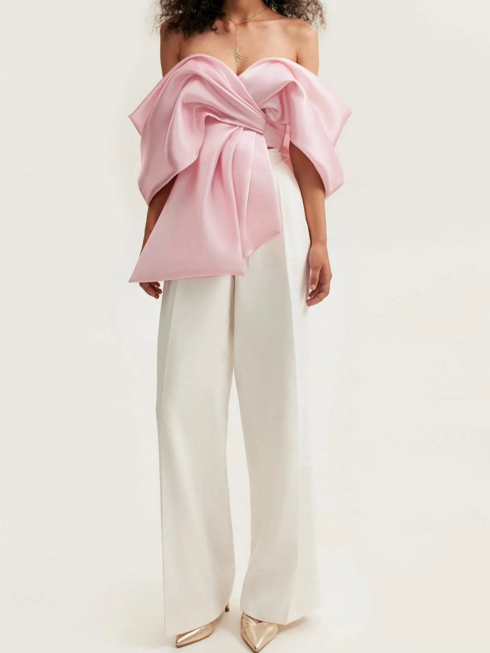 Bow Off Shoulder Party Top Bow Off Shoulder Party Top