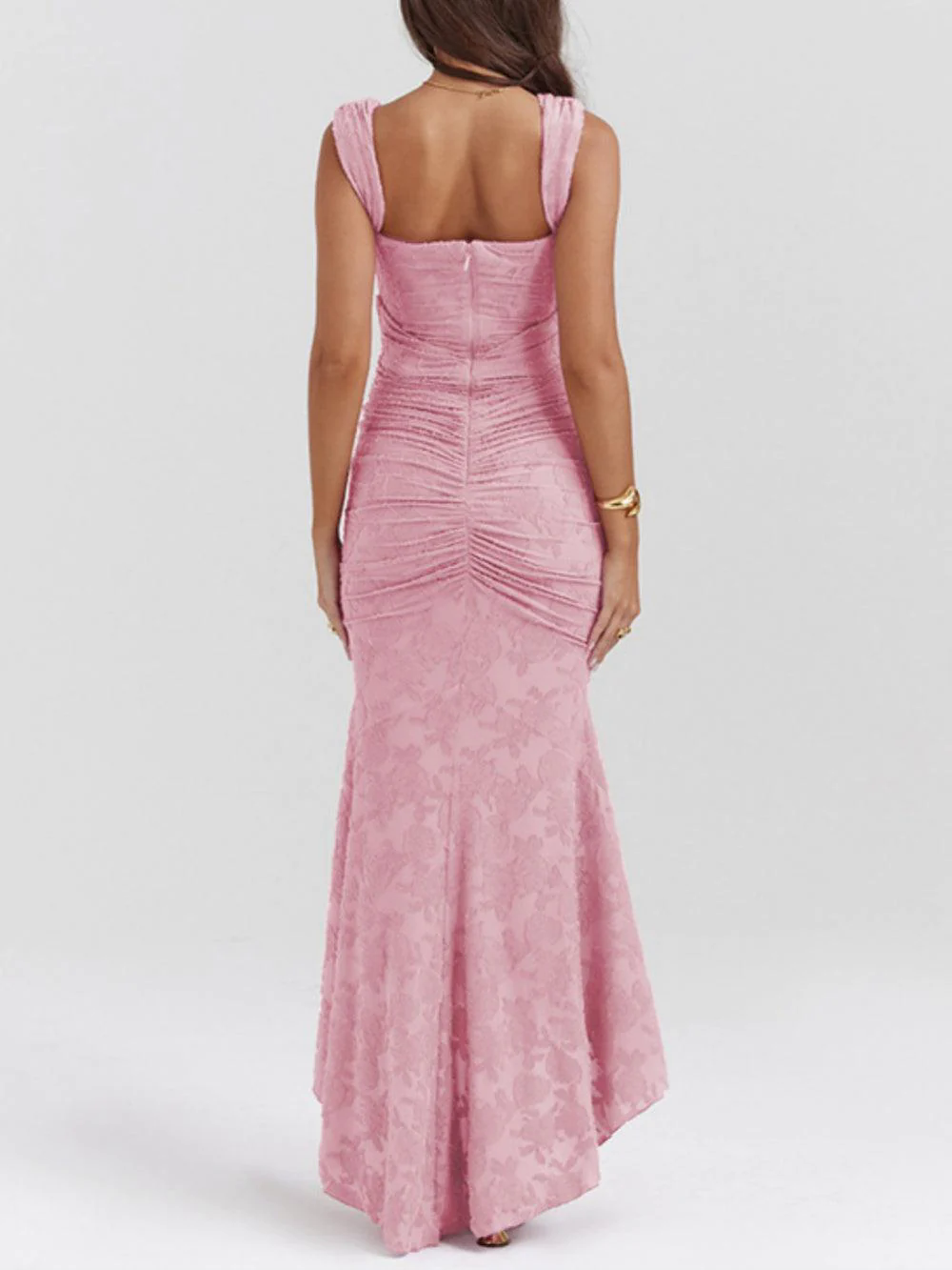 Blue bell floral maxi dress