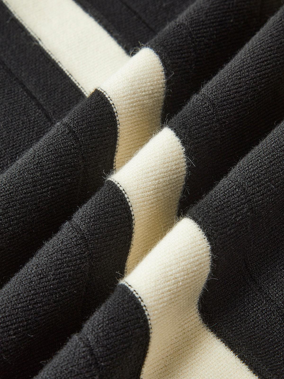 Color Block Knit Midi Skirt Color Block Knit Midi Skirt