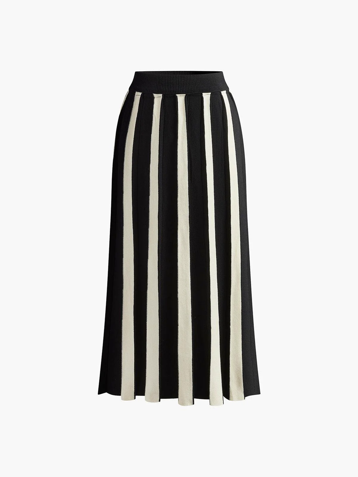 Color Block Knit Midi Skirt Color Block Knit Midi Skirt
