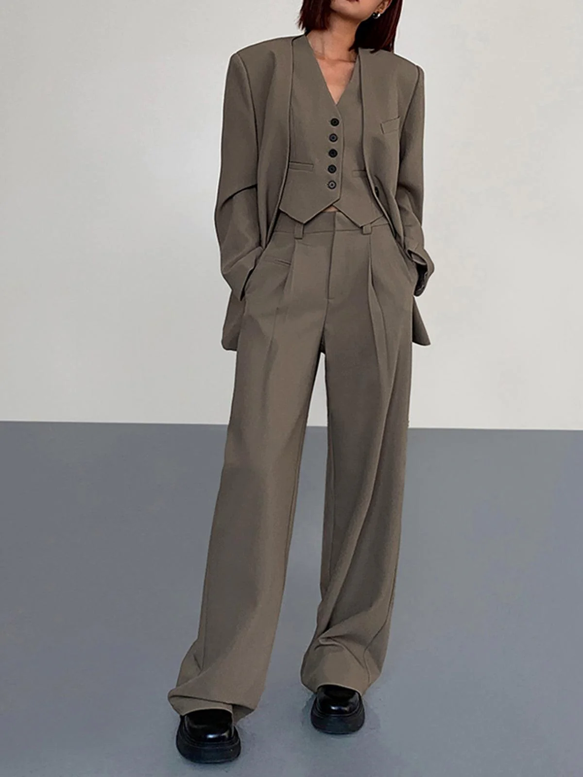Business Casual Pleat Dress Pants Business Casual Pleat Dress Pants